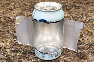 DIY Soda Can Lantern (And Bacon Fat Candle)