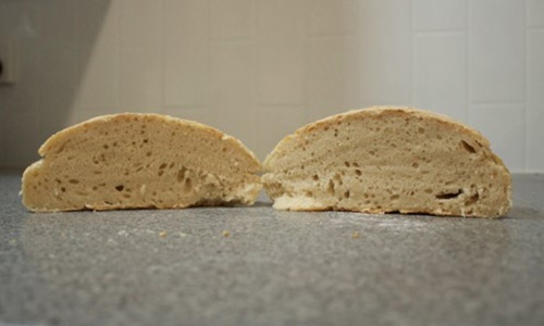 No-Knead Sourdough Bread 