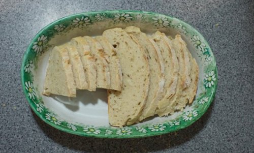 No-Knead Sourdough Bread 