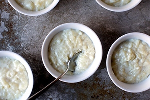 Rice pudding