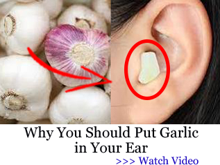 garlic - why you should put garlic in your ear