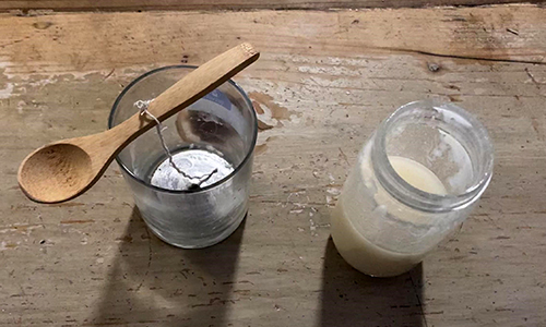 DIY Tallow Emergency Candles