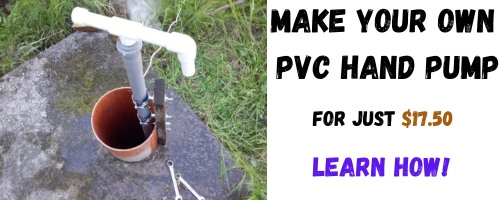 Make your own PVC Hand Pump